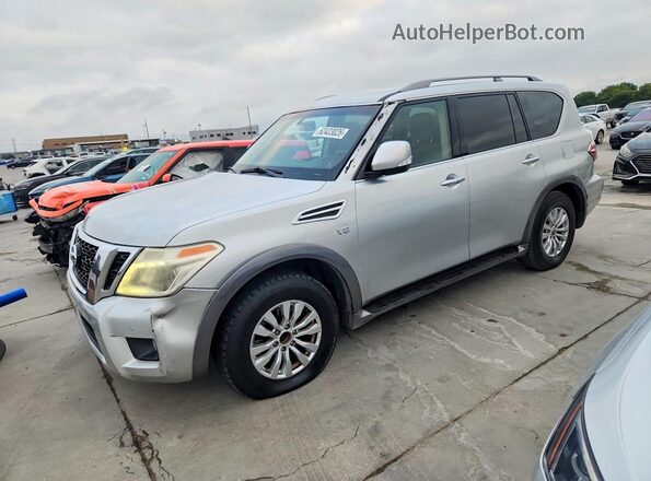 JN8AY2ND7H9006295 2017 NISSAN ARMADA Silver Rear left