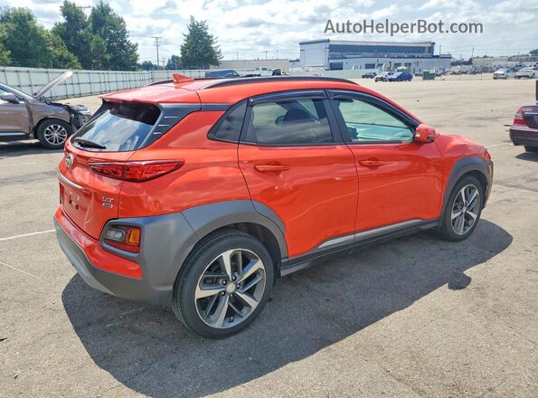 KM8K3CA5XKU364042 2019 HYUNDAI KONA Orange წინა მარჯვენა