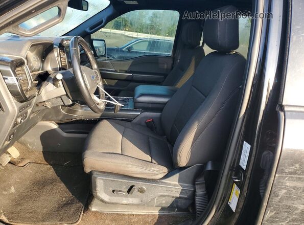 1FTEW1EP3MFC01944 2021 FORD F150 Black წინა პანელის ხედი