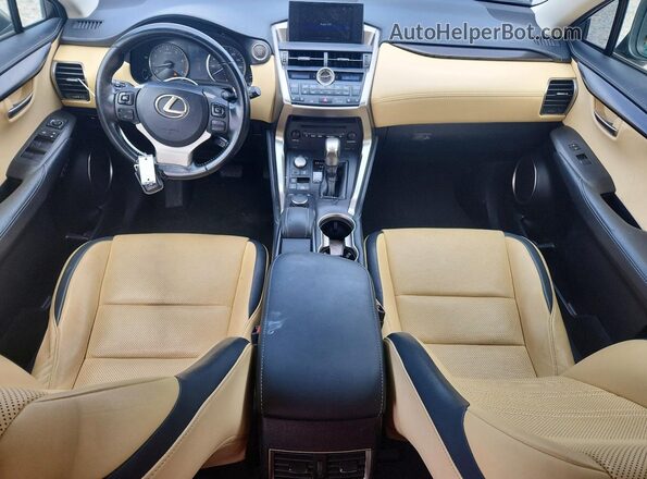 JTJYARBZXG2050044 2016 LEXUS NX White Widok zestawu wskaźników