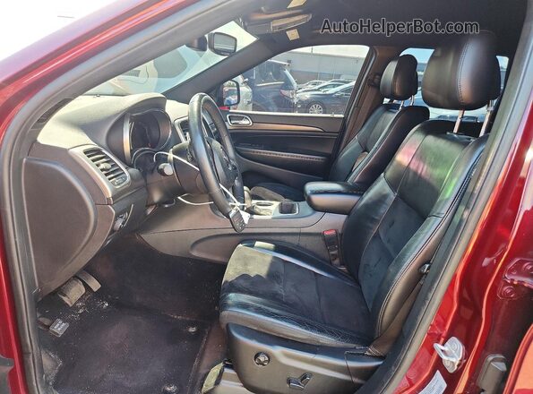 1C4RJFAG4HC925006 2017 JEEP GRAND Бордовый Вид панели приборов