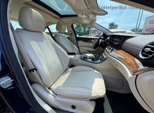 WDDZF4KB4HA073220 2017 MERCEDES-BENZ E Blue Rear view