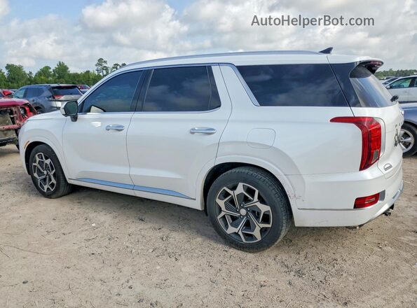 KM8R74HE7MU267429 2021 HYUNDAI PALISADE Белый Задняя правая четверть