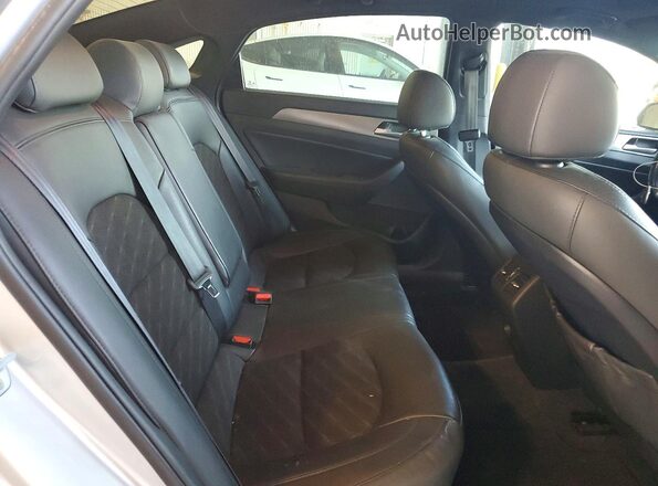 5NPE34AF2JH712392 2018 HYUNDAI SONATA Silver უკანა სალონის ხედი