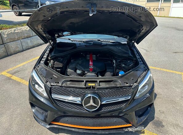 4JGED6EB5KA139542 2019 MERCEDES-BENZ GLE Black Вид ззаду