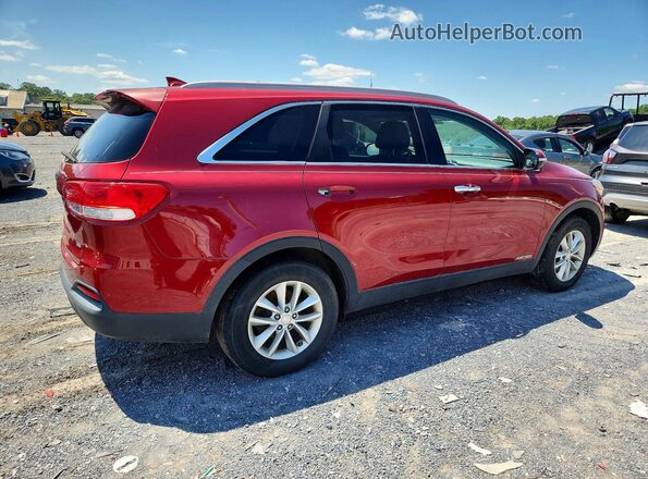 5XYPGDA53GG109682 2016 KIA SORENTO Red Przód prawy