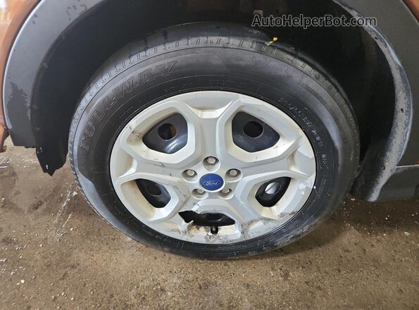 1FMCU0F70HUA60544 2017 FORD ESCAPE Orange 