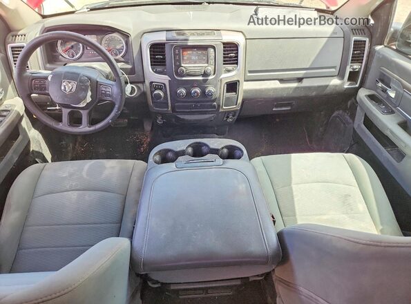 1C6RR6TTXKS593712 2019 RAM 1500 Red ხელსაწყოთა პანელის ხედი