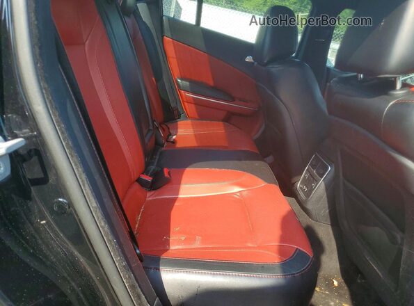 2C3CDXCT7GH104561 2016 DODGE CHARGER Black Rear interior view