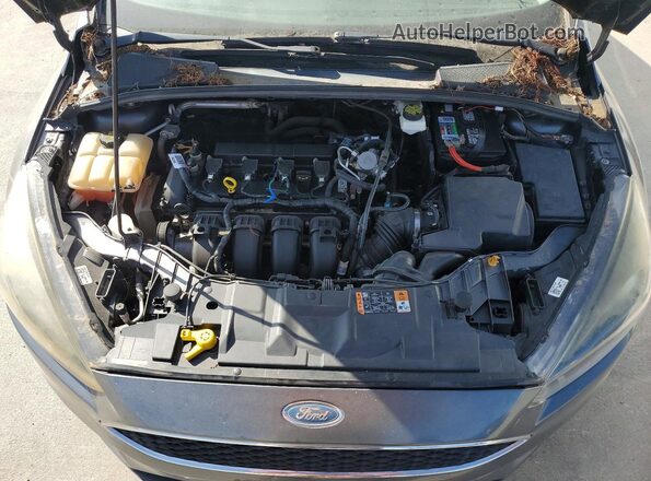1FADP3H28JL321729 2018 FORD FOCUS Gray ძრავის განყოფილების ხედი