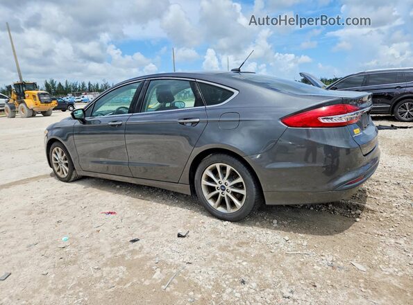 3FA6P0HD8HR372085 2017 FORD FUSION Gray Tył prawy