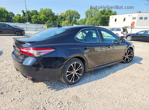 4T1B11HK5KU760711 2019 TOYOTA CAMRY Black Առջևի աջ