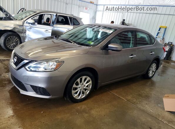 3N1AB7AP5HY207099 2017 NISSAN SENTRA Charcoal Հետևի ձախ