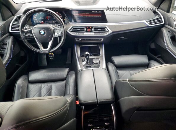 5UXCR4C09P9N44636 2023 BMW X5 Gray Вид щитка приладів