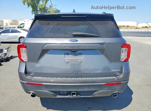 1FMSK8DHXNGB02837 2022 FORD EXPLORER Gray Вид салону спереду