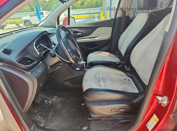 KL4CJASB4KB781105 2019 BUICK ENCORE Красный Вид панели приборов