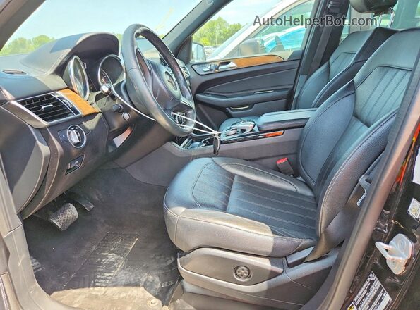 4JGDF6EE3HA927714 2017 MERCEDES-BENZ GLS-CLASS Black Widok deski rozdzielczej