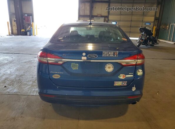 3FA6P0HD8JR223438 2018 FORD FUSION Blue Widok wnętrza z przodu