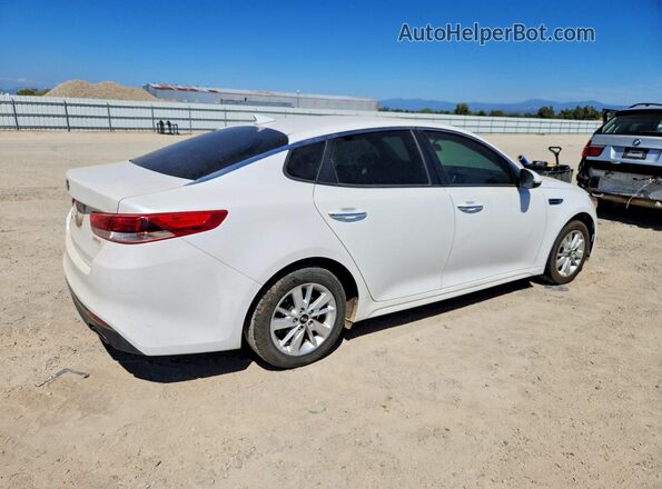 KNAGT4L34G5101006 2016 KIA OPTIMA White Передня права чверть