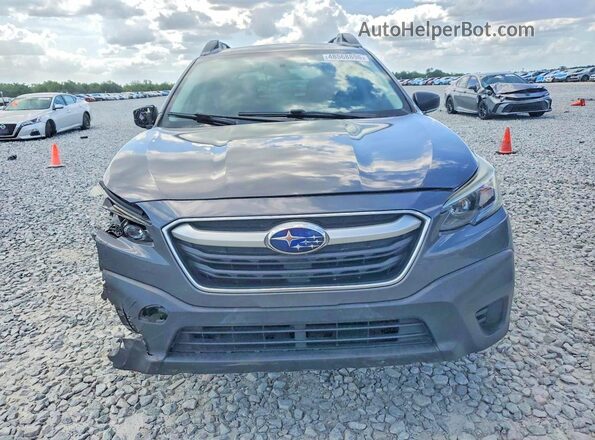 4S4BTAAC7M3191348 2021 SUBARU OUTBACK Gray Widok z tyłu