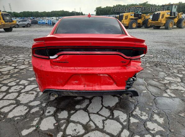 2C3CDXCT2NH132765 2022 DODGE CHARGER Red Widok wnętrza z przodu