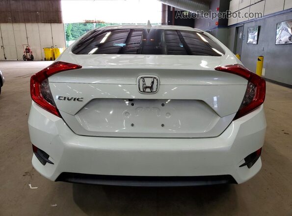 19XFC2F75HE228225 2017 HONDA CIVIC White Widok wnętrza z przodu
