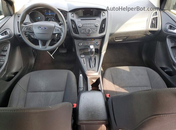 1FADP3F28GL345024 2016 FORD FOCUS Gray Instrument cluster view