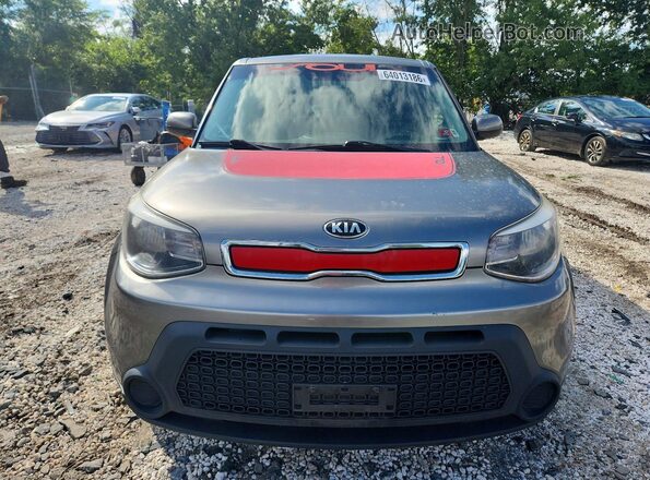 KNDJN2A27G7392798 2016 KIA SOUL Gray Rear view
