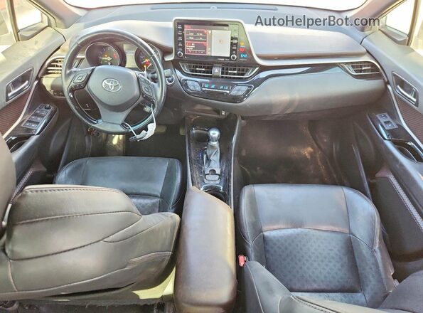 JTNKHMBX6K1025934 2019 TOYOTA C-HR Серебряный Вид щитка приборов