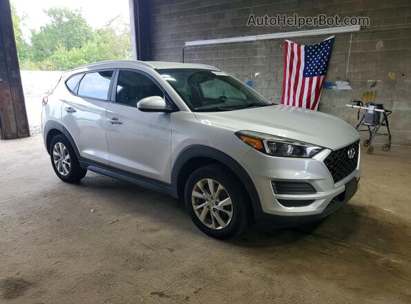 KM8J3CA40KU898024 2019 HYUNDAI TUCSON Silver Front view