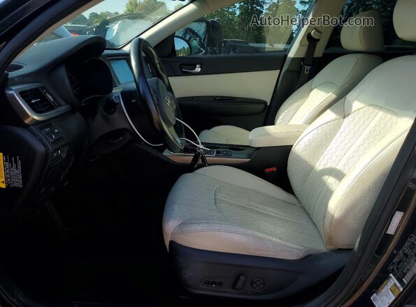 KNAGU4LE2J5022620 2018 KIA OPTIMA Charcoal Dashboard view