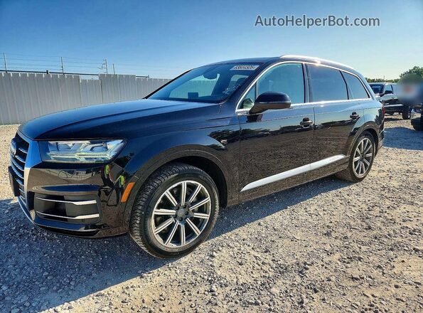 WA1LAAF72HD018230 2017 AUDI Q7 Black Задня ліва чверть