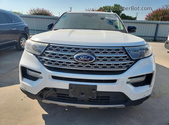 1FMSK7FH9LGB68333 2020 FORD EXPLORER White Widok z tyłu