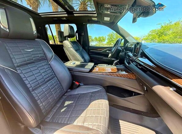 1GYS3RKL0NR303773 2022 CADILLAC ESCALADE Gray უკანა ხედი
