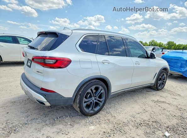 5UXCR6C57KLL13866 2019 BMW X5 White Передня права чверть