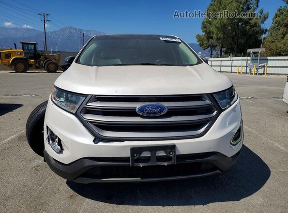 2FMPK3J96JBB10392 2018 FORD EDGE Белый Вид сзади