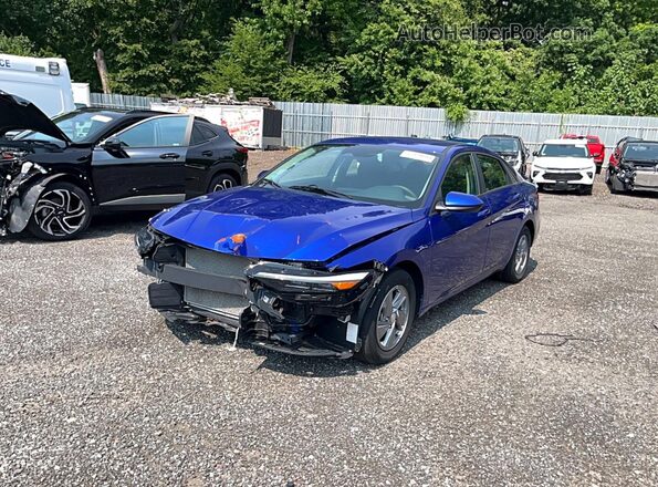 KMHLL4DG7RU841821 2024 HYUNDAI ELANTRA Blue Tył prawy