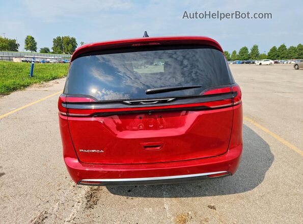 2C4RC1BGXVR580207 2027 CHRYSLER PACIFICA Maroon Widok wnętrza z przodu