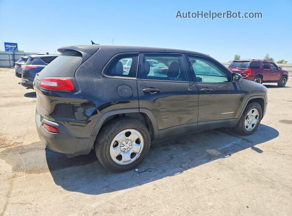 1C4PJMAB1GW282840 2016 JEEP CHEROKEE Black Առջևի աջ
