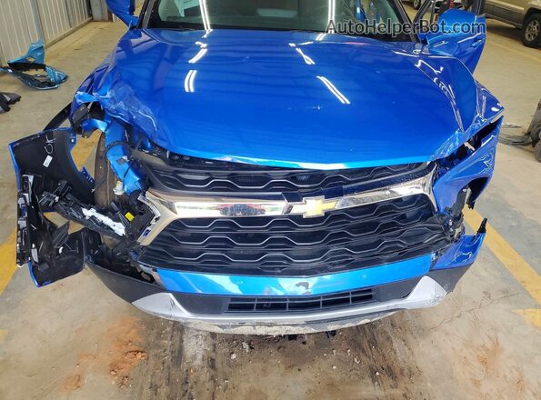 3GNKBHR48SS168835 2025 CHEVROLET BLAZER Blue Vista de la etiqueta del VIN