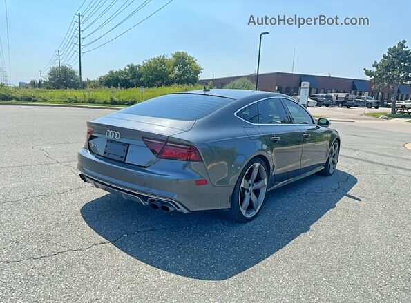 WAUW2AFC3GN010429 2016 AUDI S7 Gray Front view