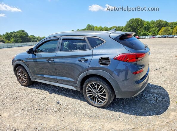 KM8J33AL8KU915255 2019 HYUNDAI TUCSON Blue Trasero derecho