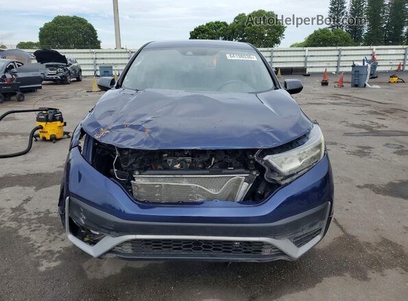 7FART6H28LE008185 2020 HONDA CR-V Blue უკანა ხედი
