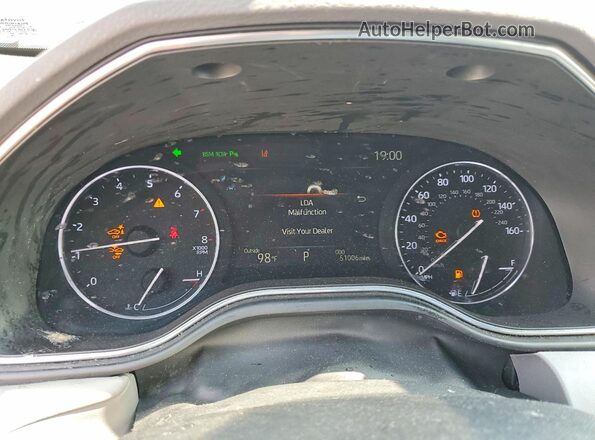 4T1DZ1FB1LU042319 2020 TOYOTA AVALON Blue Vista de los asientos traseros