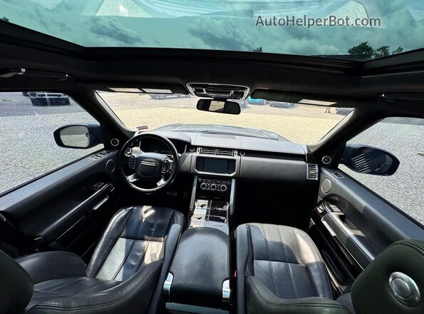 SALGS2EF5GA296356 2016 LAND ROVER RANGE ROVER Серый Вид подкапотного пространства