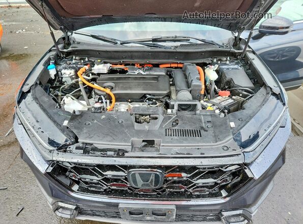 2HKRS6H5XRH813107 2024 HONDA CR-V Синий Вид подкапотного пространства