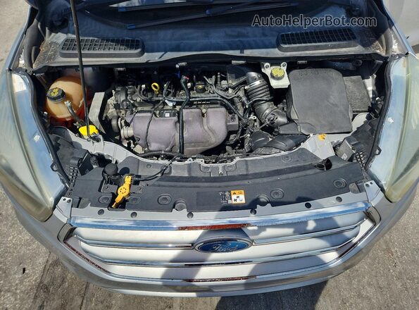 1FMCU9J90HUA64915 2017 FORD ESCAPE Silver Вид наклейки з VIN-кодом