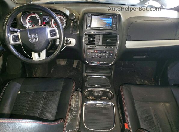 2C4RDGEG5JR249301 2018 DODGE GRAND Серый Вид щитка приборов