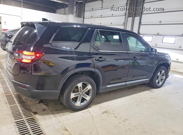 5FNYG1H48SB043470 2025 HONDA PILOT Black Przód prawy