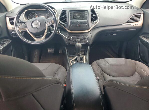 1C4PJLCB9GW374091 2016 JEEP CHEROKEE Charcoal Widok zestawu wskaźników